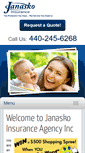 Mobile Screenshot of janaskoinsurance.com